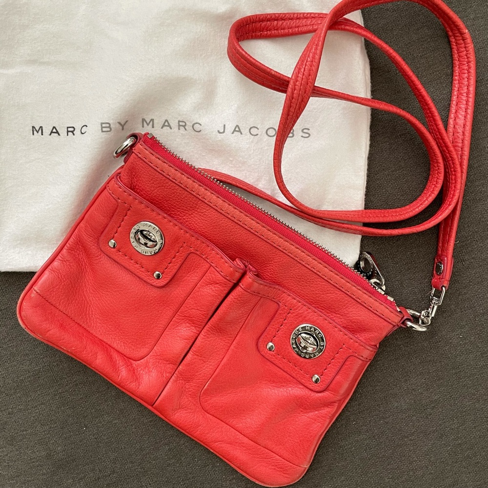 Marc Jacobs Crossbody Bag (Red Orange)